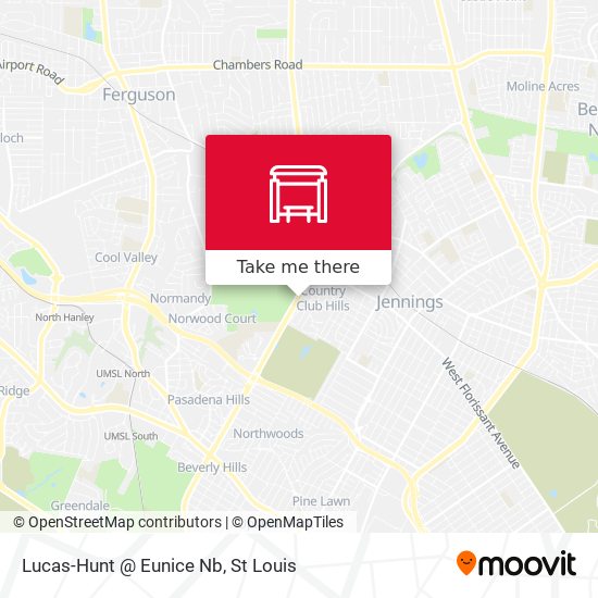 Lucas-Hunt @ Eunice Nb map