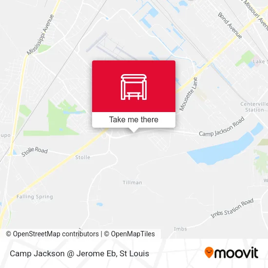 Mapa de Camp Jackson @ Jerome Eb