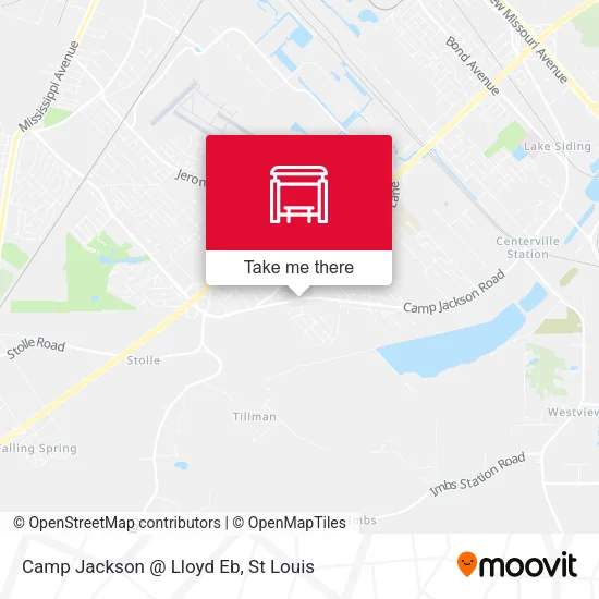 Camp Jackson @ Lloyd Eb map