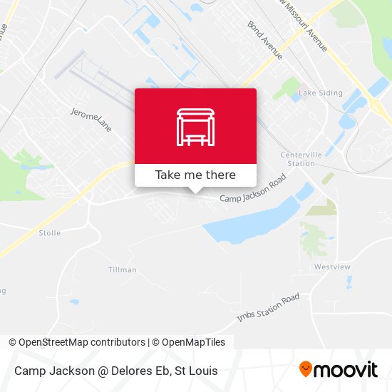 Camp Jackson @ Delores Eb map