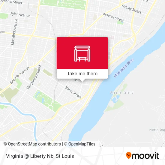 Mapa de Virginia @ Liberty Nb