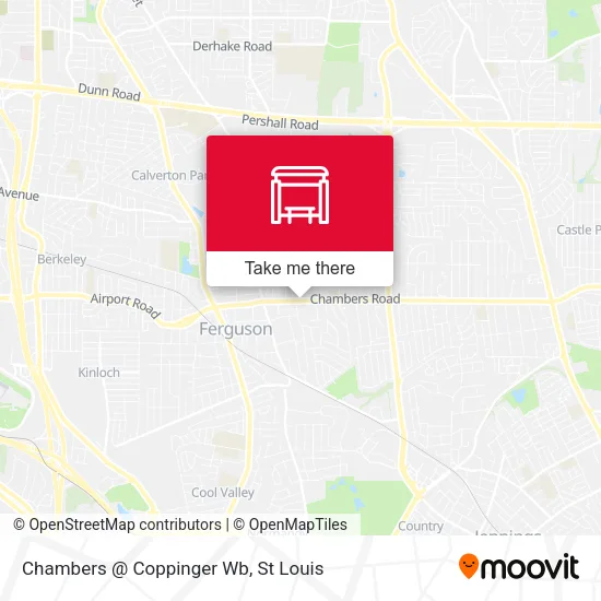 Chambers @ Coppinger Wb map