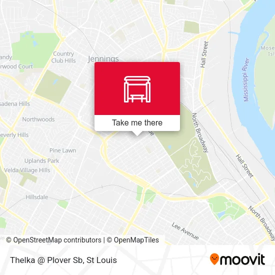 Thelka @ Plover Sb map