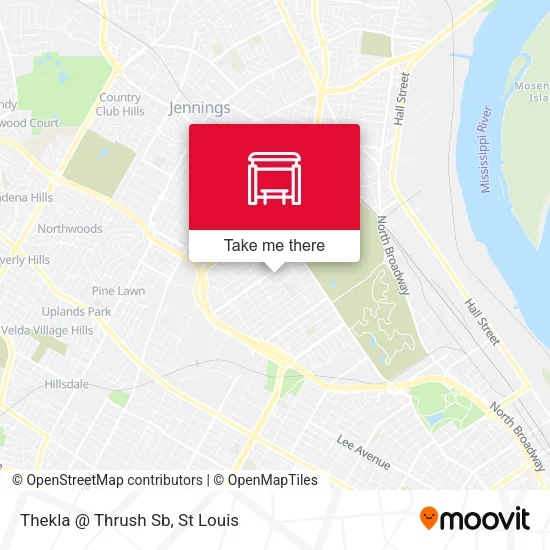 Thekla @ Thrush Sb map