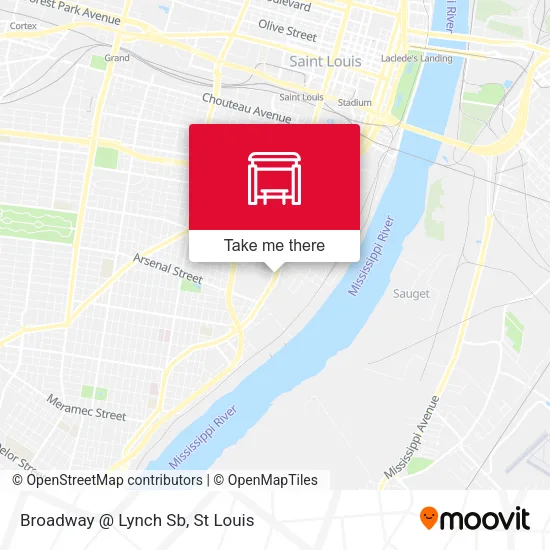 Mapa de Broadway @ Lynch Sb