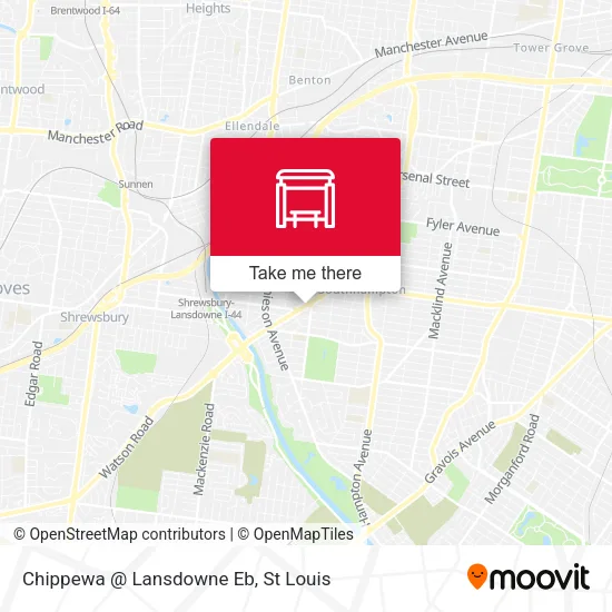 Mapa de Chippewa @ Lansdowne Eb