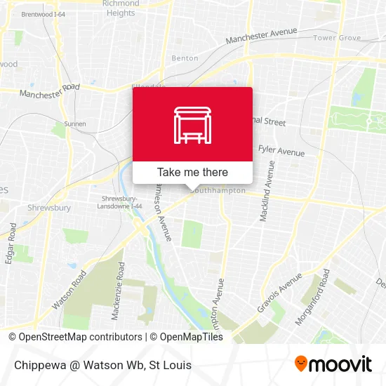 Mapa de Chippewa @ Watson Wb