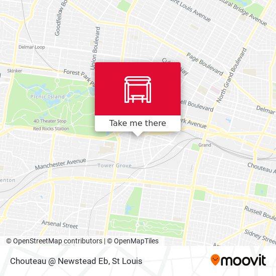Mapa de Chouteau @ Newstead Eb