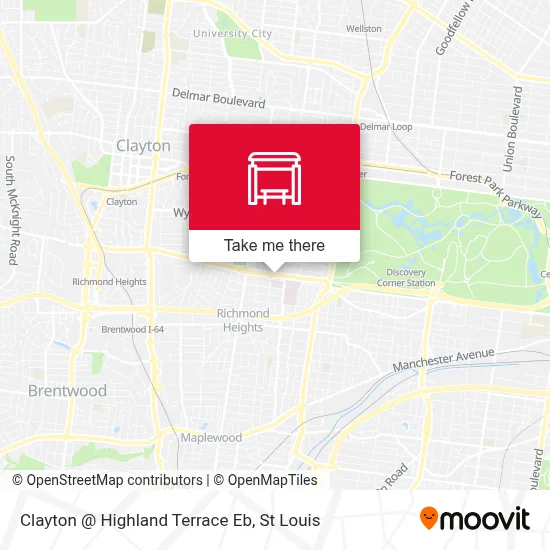 Clayton @ Highland Terrace Eb map