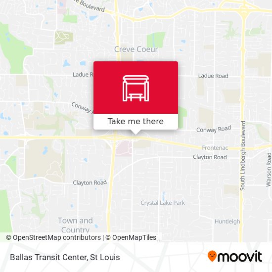 Ballas Transit Center map