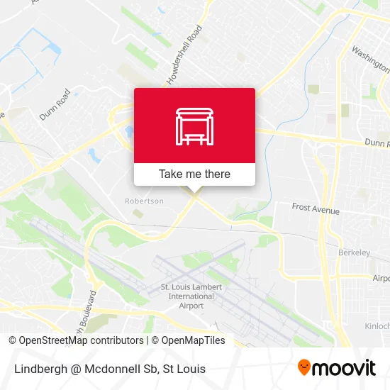 Mapa de Lindbergh @ Mcdonnell Sb