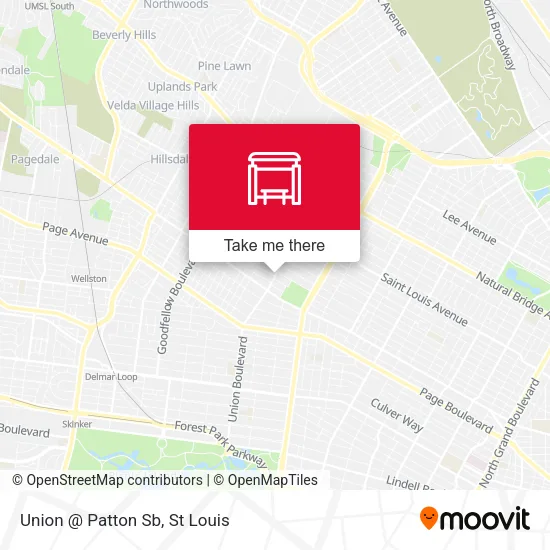 Mapa de Union @ Patton Sb