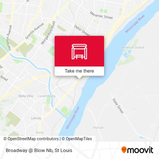 Mapa de Broadway @ Blow Nb