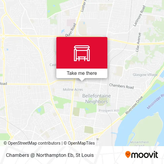 Chambers @ Northampton Eb map