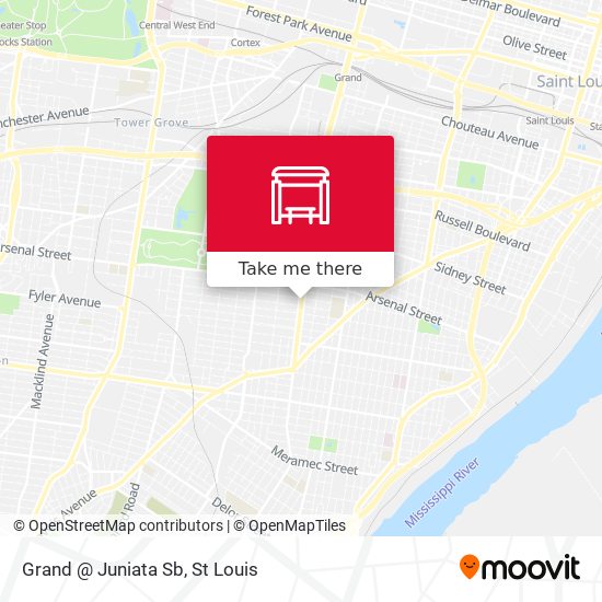 Mapa de Grand @ Juniata Sb