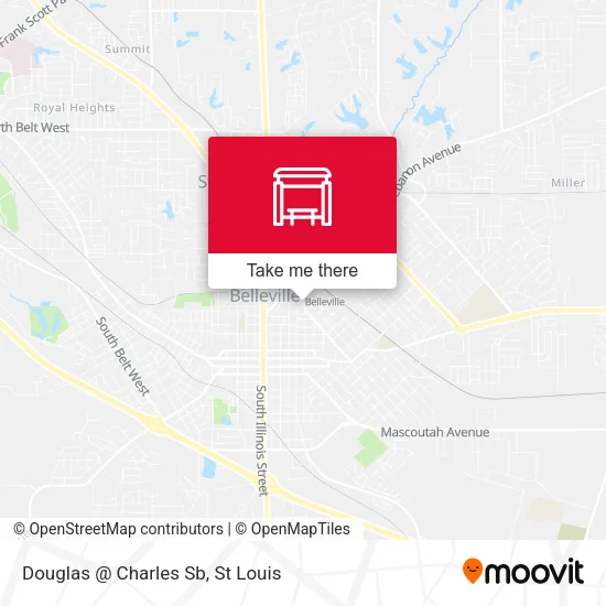 Mapa de Douglas @ Charles Sb