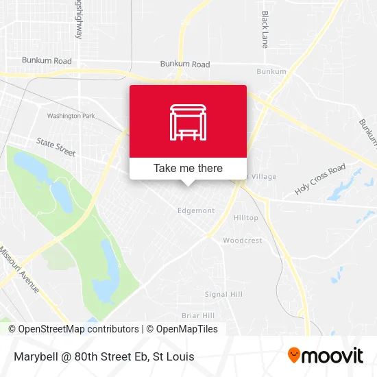 Mapa de Marybell @ 80th Street Eb