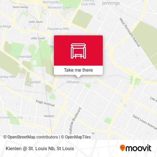 Mapa de Kienlen @ St. Louis Nb