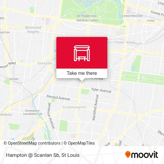 Mapa de Hampton @ Scanlan Sb