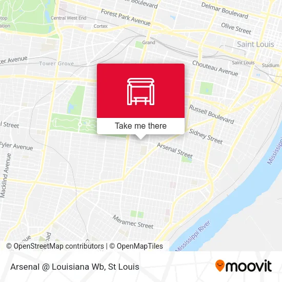 Mapa de Arsenal @ Louisiana Wb