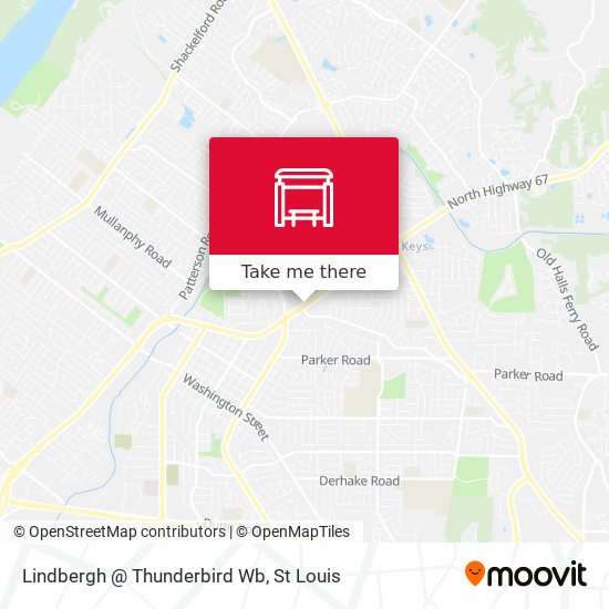Lindbergh @ Thunderbird Wb map