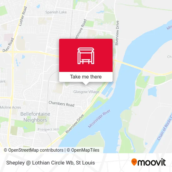 Shepley @ Lothian Circle Wb map