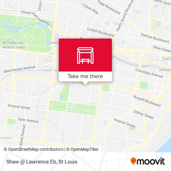 Mapa de Shaw @ Lawrence Eb