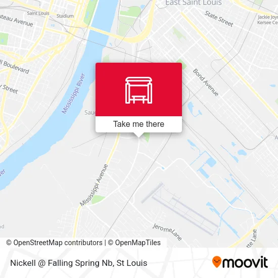 Nickell @ Falling Spring Nb map