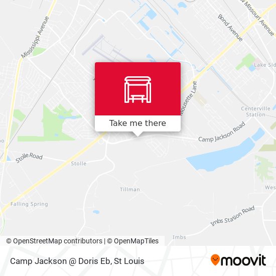 Camp Jackson @ Doris Eb map