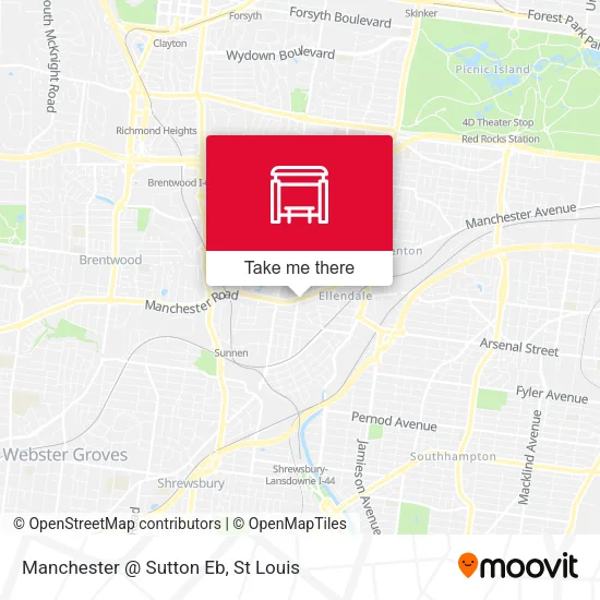Manchester @ Sutton Eb map