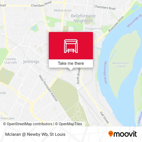 Mclaran @ Newby Wb map