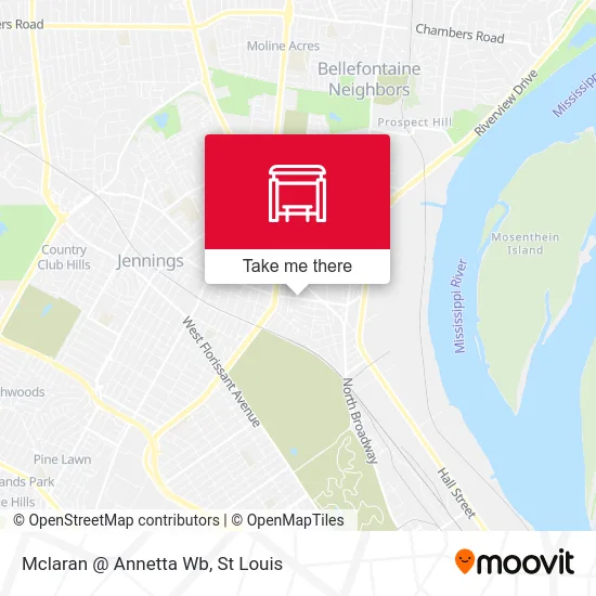 Mclaran @ Annetta Wb map