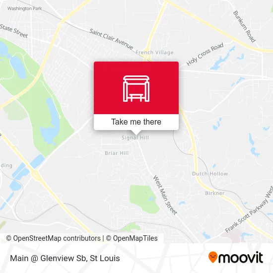 Main @ Glenview Sb map