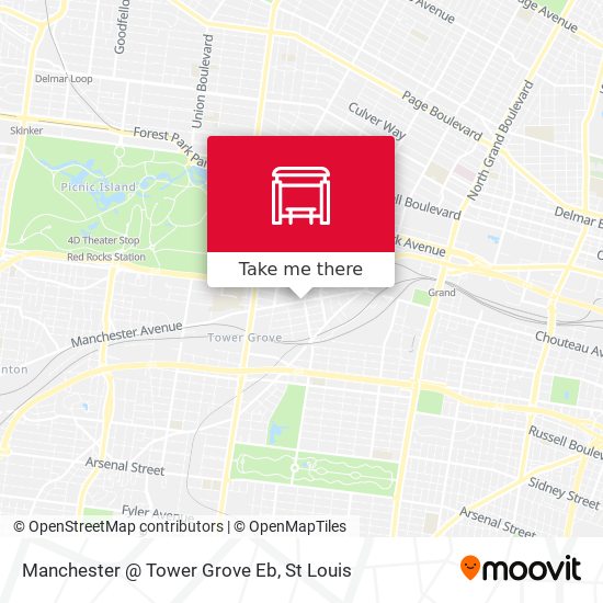 Manchester @ Tower Grove Eb map