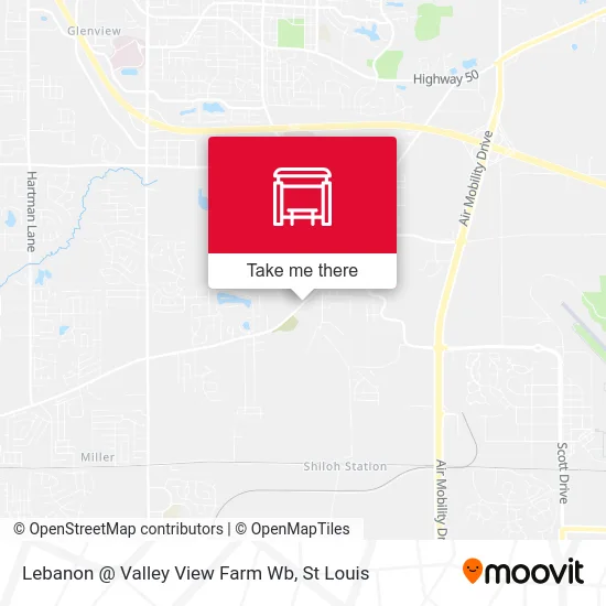 Lebanon @ Valley View Farm Wb map