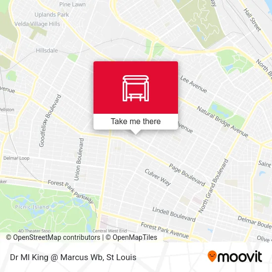 Dr Ml King @ Marcus Wb map