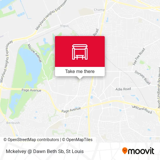 Mckelvey @ Dawn Beth Sb map