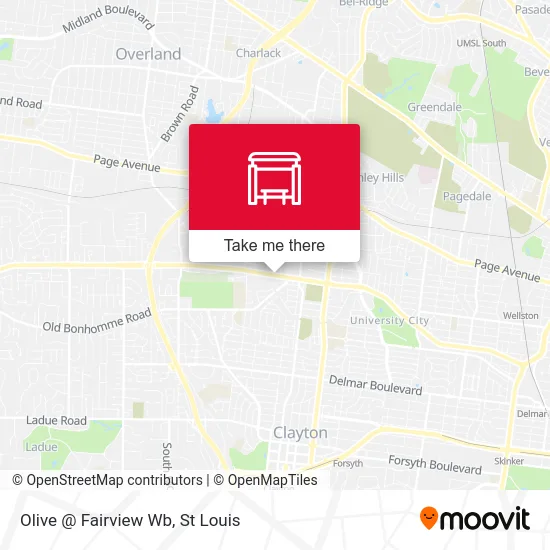 Olive @ Fairview Wb map