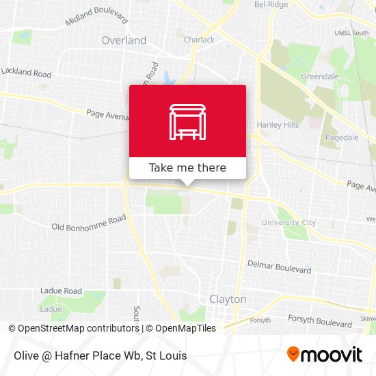Olive @ Hafner Place Wb map