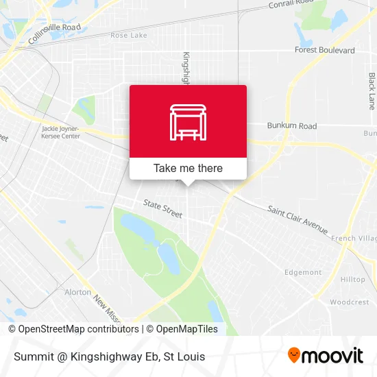 Mapa de Summit @ Kingshighway Eb