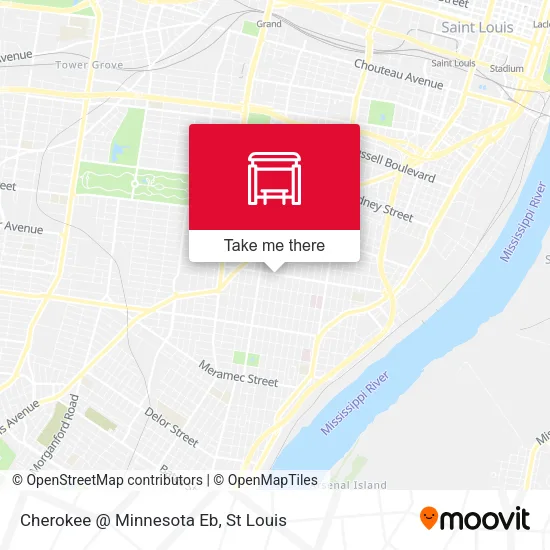 Mapa de Cherokee @ Minnesota Eb