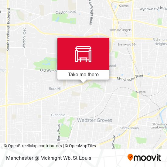 Manchester @ Mcknight Wb map