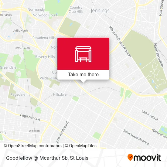 Mapa de Goodfellow @ Mcarthur Sb