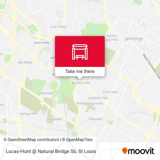 Mapa de Lucas-Hunt @ Natural Bridge Sb