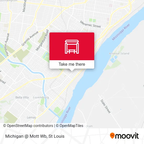 Michigan @ Mott Wb map