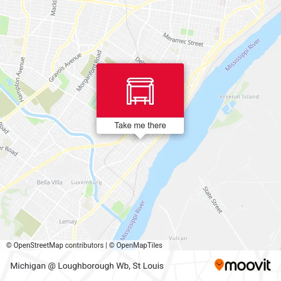 Mapa de Michigan @ Loughborough Wb