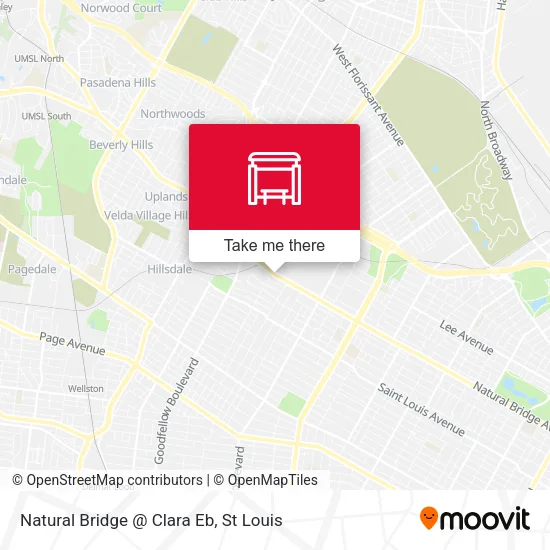Mapa de Natural Bridge @ Clara Eb
