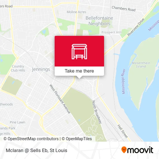 Mclaran @ Sells Eb map