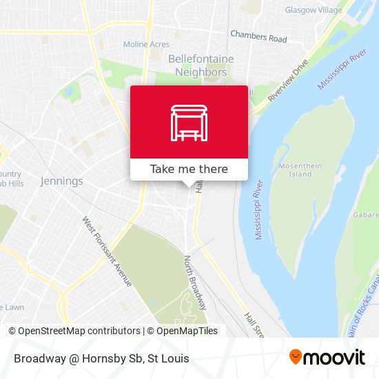 Mapa de Broadway @ Hornsby Sb