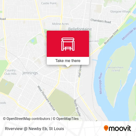 Mapa de Riverview @ Newby Eb